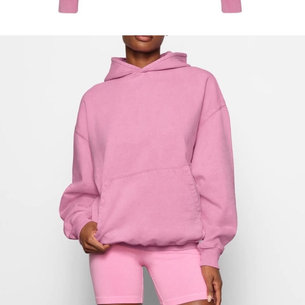 Skims boyfriend fleece hoodie